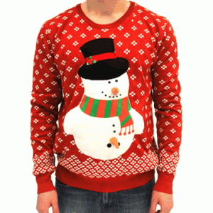 snowman christmas sweater